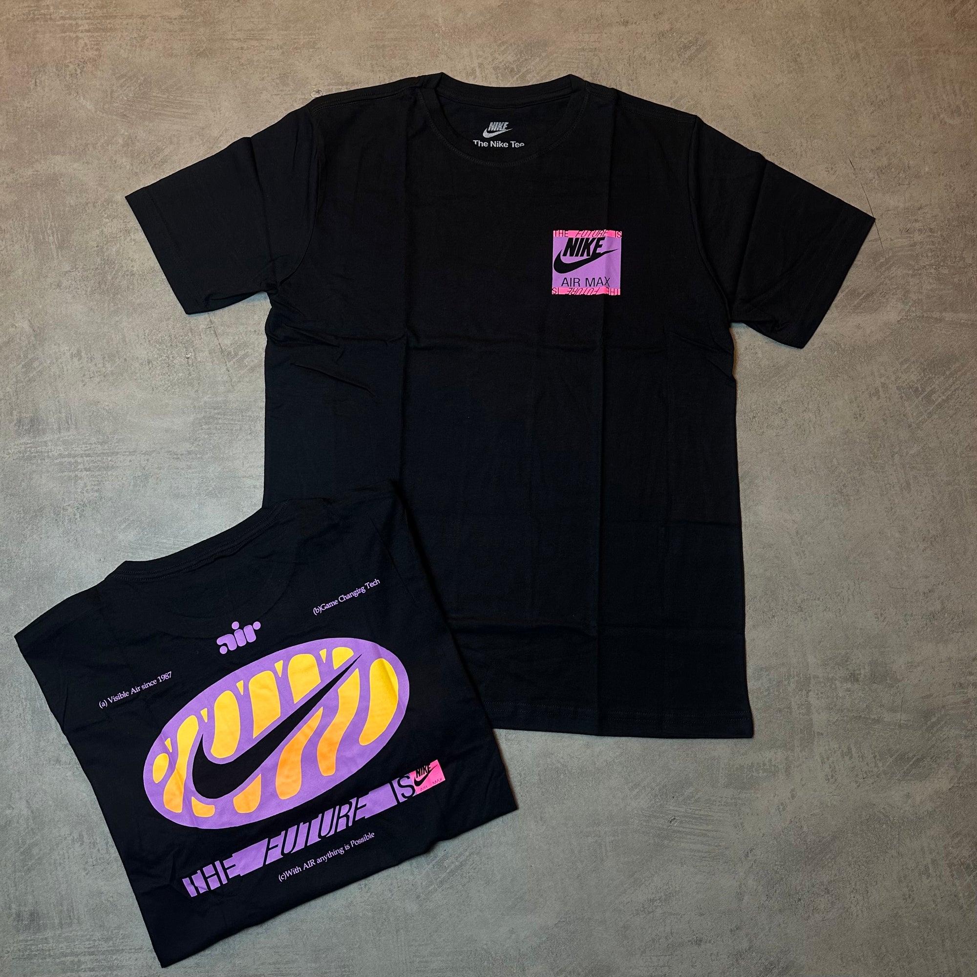 Camiseta NK Air Max Future Preta