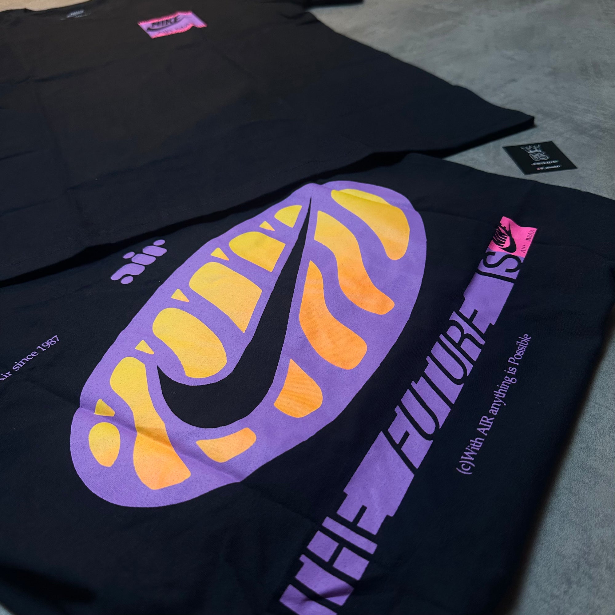 Camiseta NK Air Max Future Preta