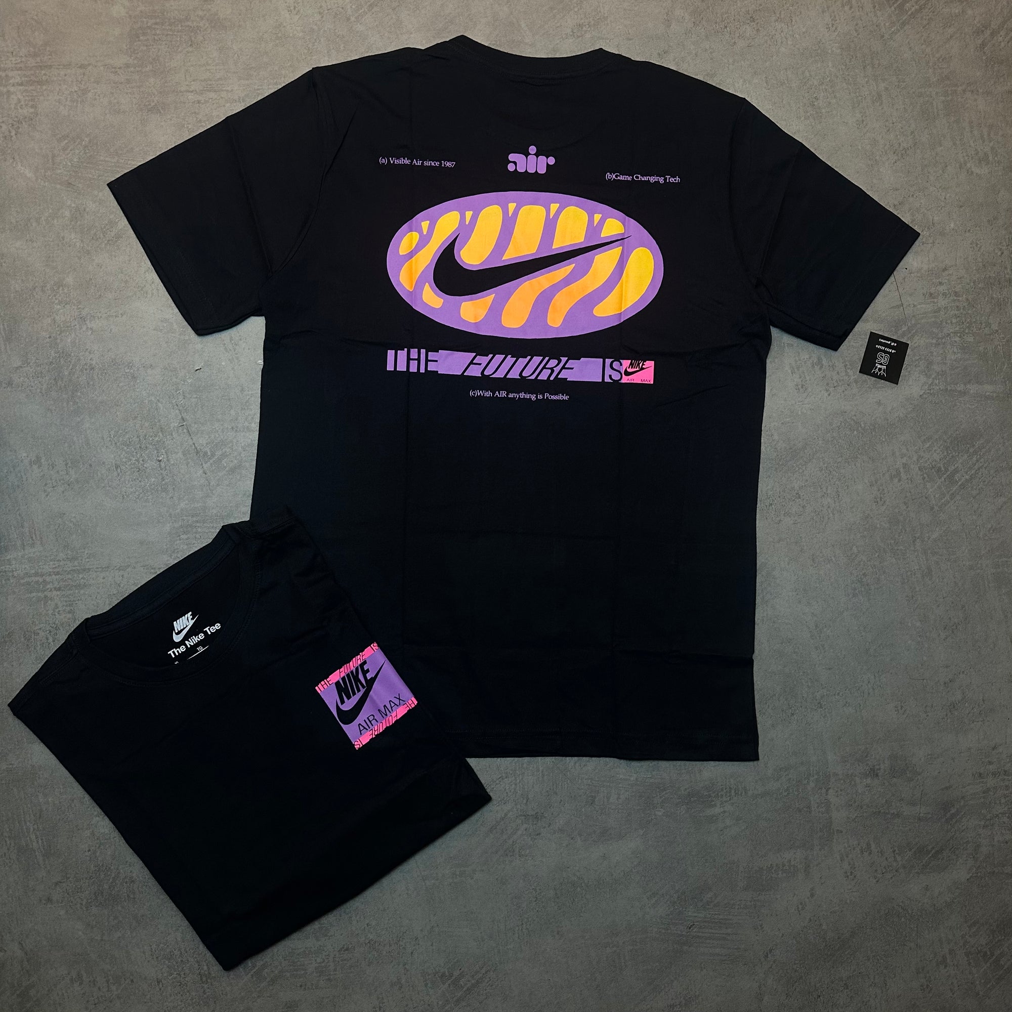 Camiseta NK Air Max Future Preta
