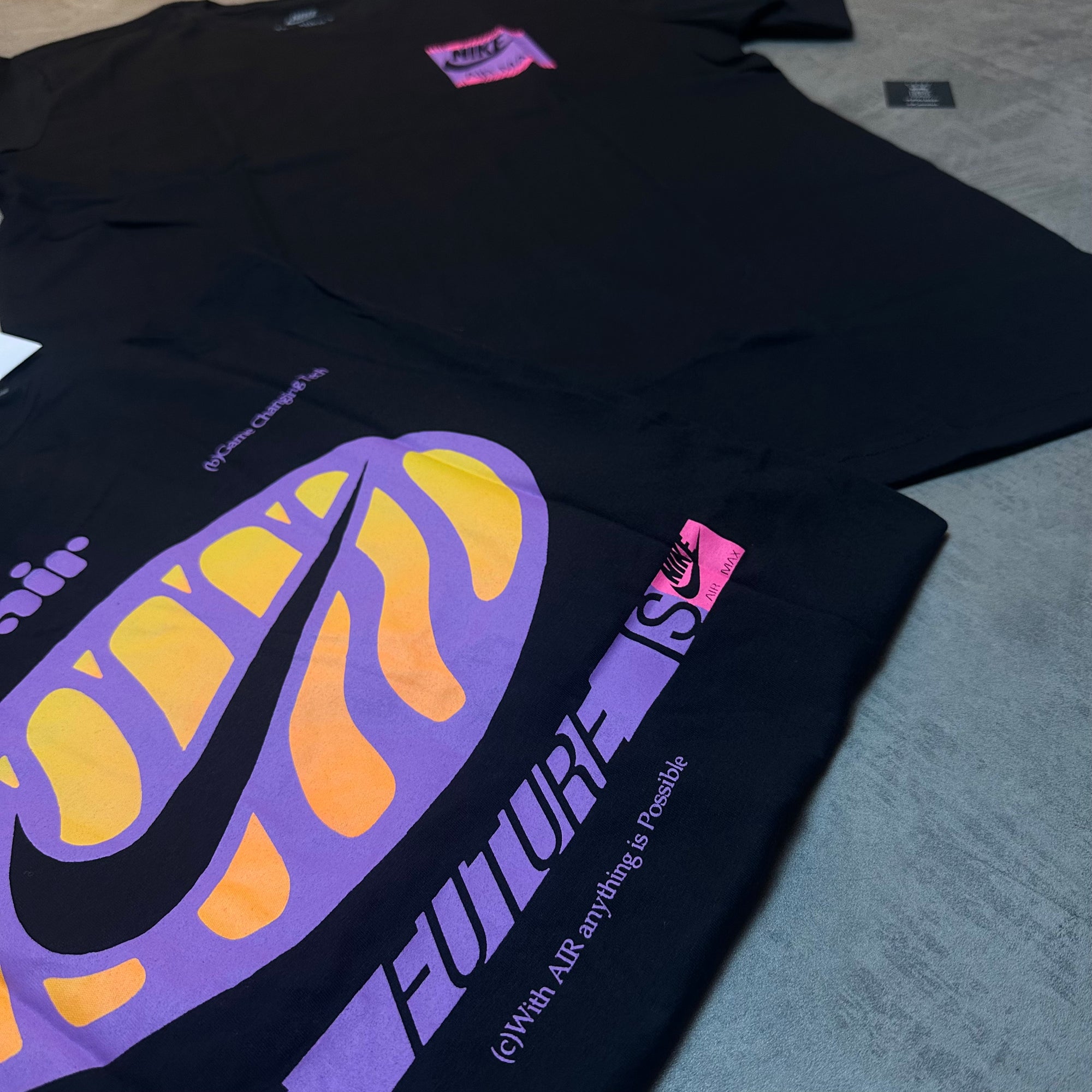 Camiseta NK Air Max Future Preta