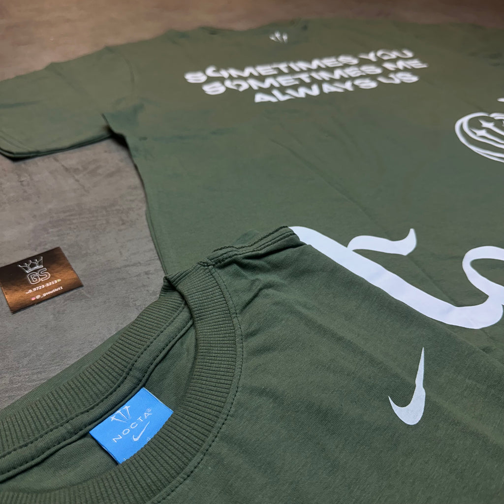 Camiseta NK x NCT Verde Oliva