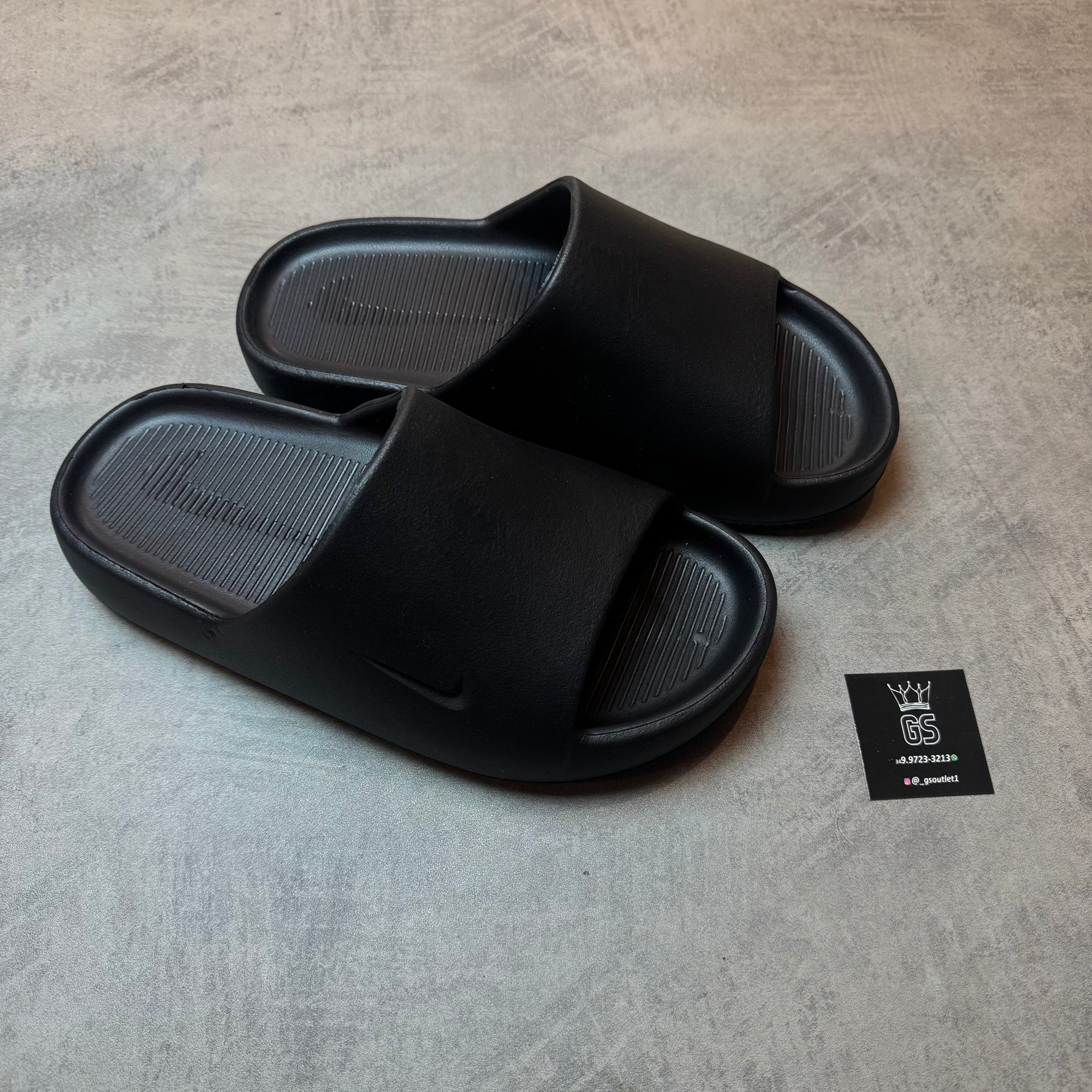 Chinelo Slider NK Calm Preto