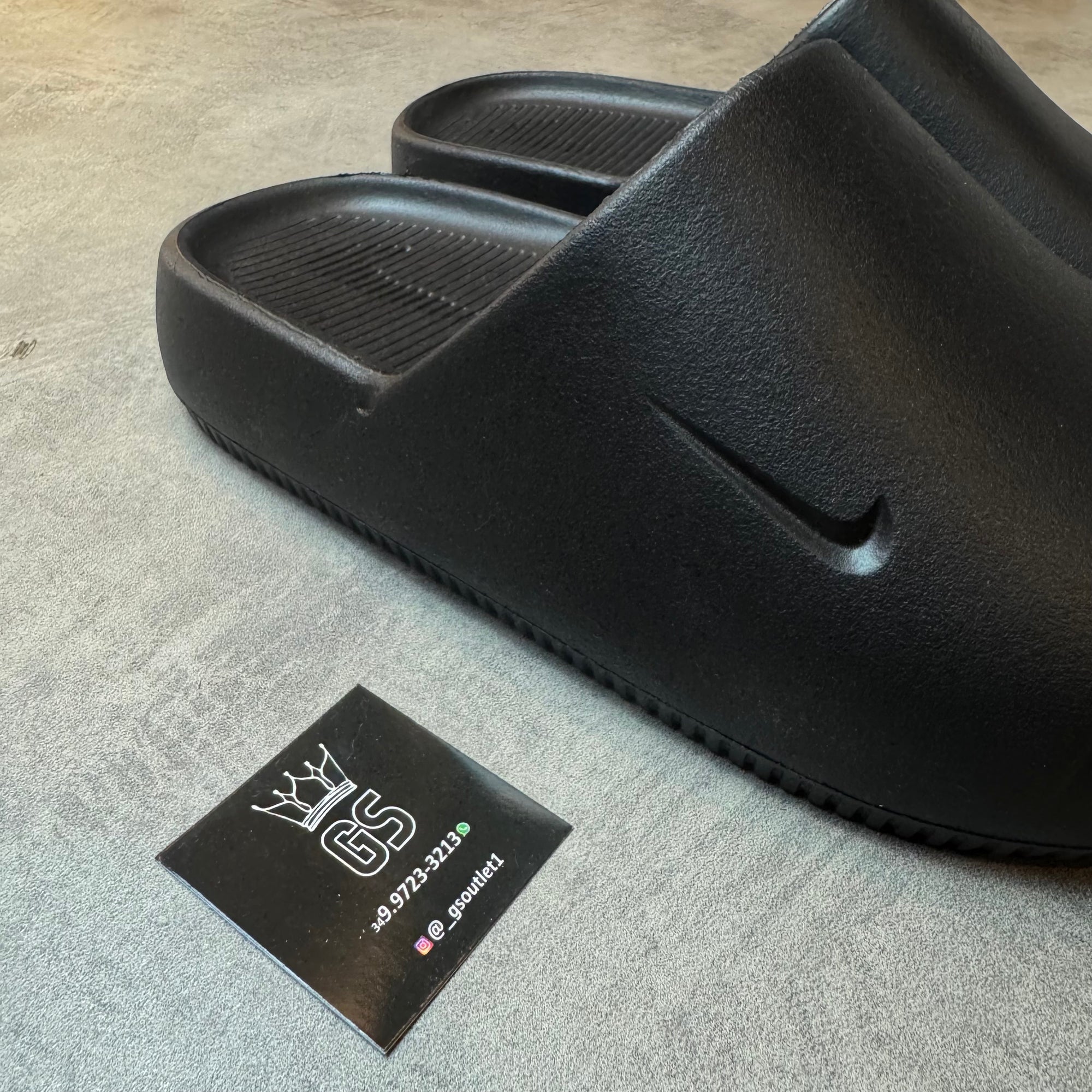 Chinelo Slider NK Calm Preto