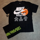 Camiseta NK World Tour Preta