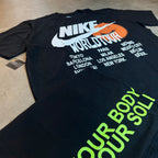 Camiseta NK World Tour Preta