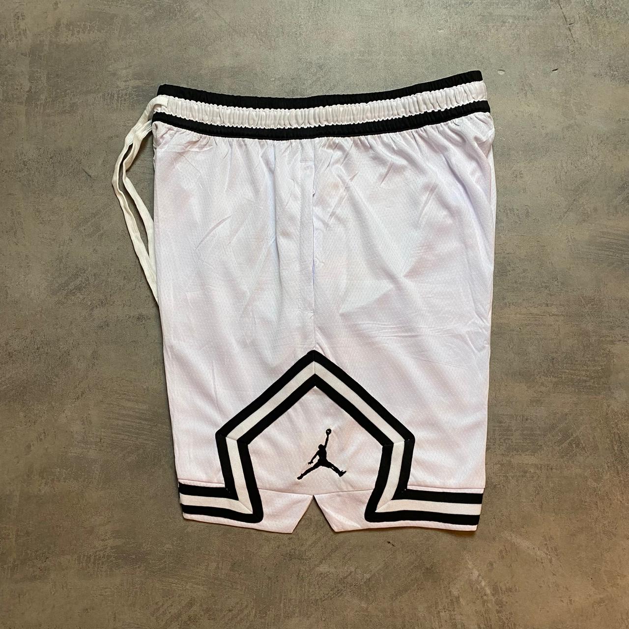 Shorts Dri-Fit JumpMan Diamond Branca