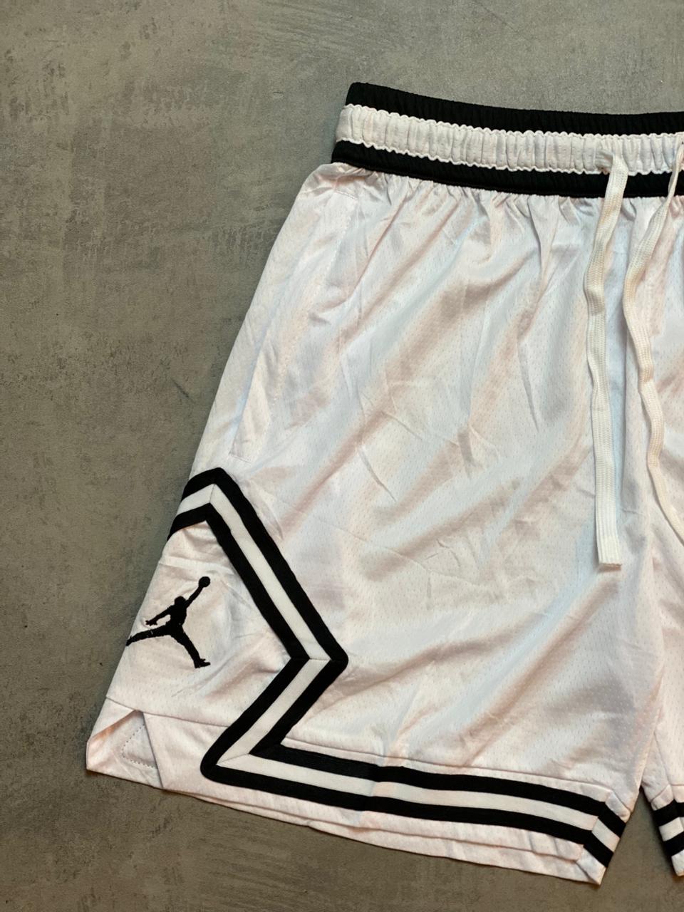 Shorts Dri-Fit JumpMan Diamond Branca