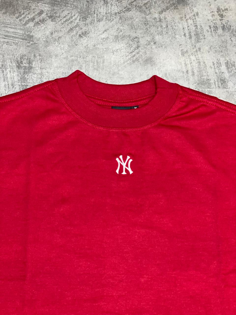 Camiseta Oversized NY Urban Style Collection Vermelha