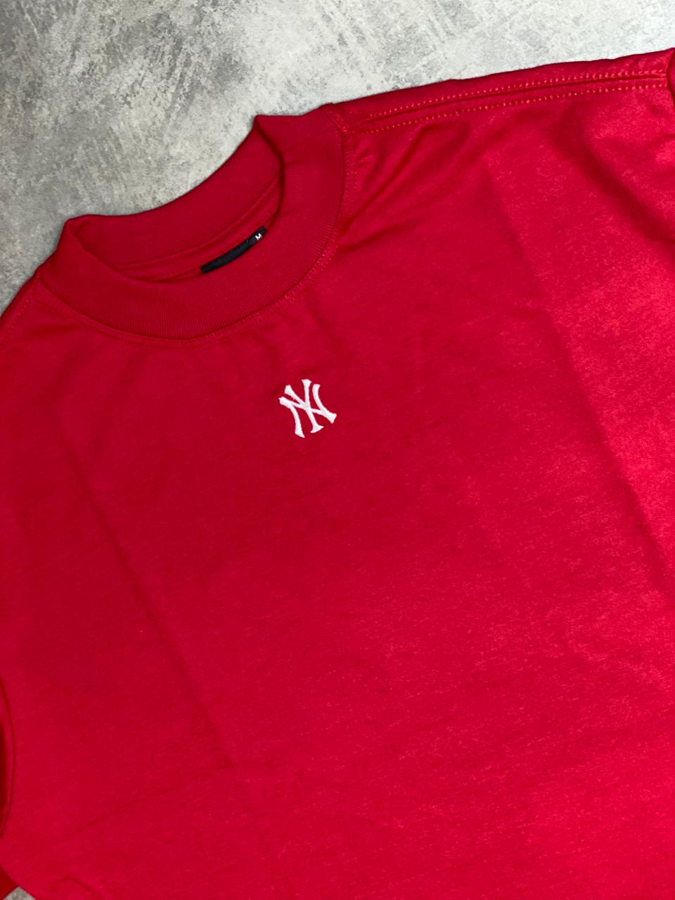 Camiseta Oversized NY Urban Style Collection Vermelha